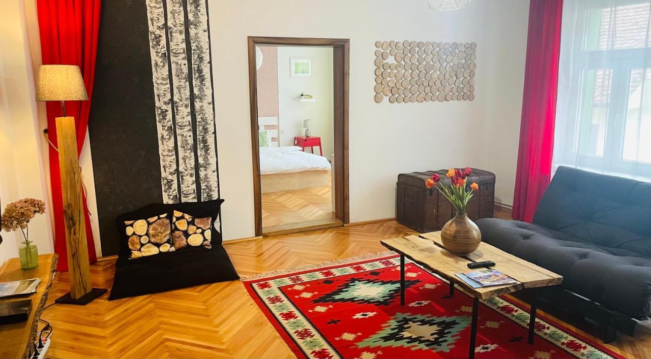 Spacious Stylish Apartment In Old Town Sibiu Dış mekan fotoğraf